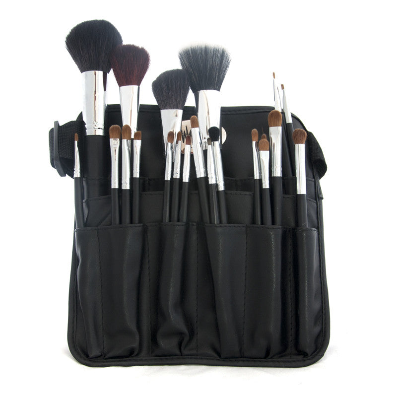 Makeup brush belt